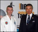 Master Robert Howard with Grand Master Rhee